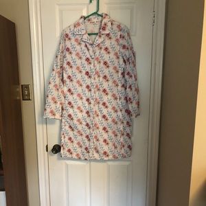 Johnny Was Knee-length Duster Embroidered Jacket Sz L in Perfect Condition
